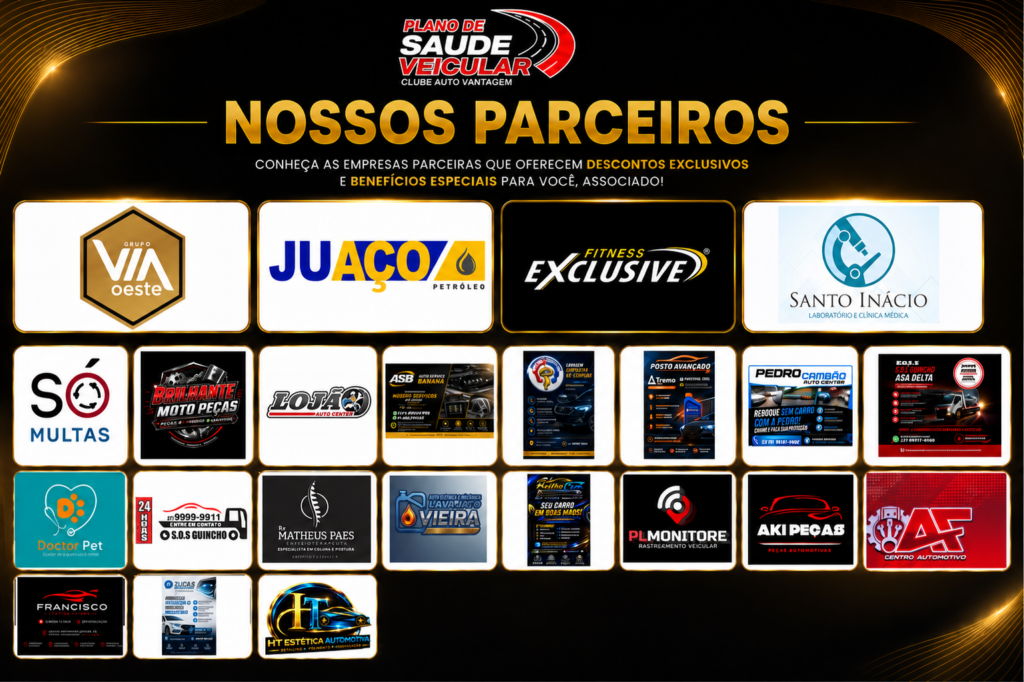 Parceiros Credenciados Clube Auto Vantagem